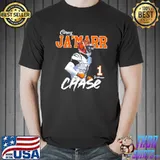 CincinnatI bengals legend ja'marr chase number 1 shirt