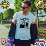Clapton is god black on white Joe bonamassa classic shirt