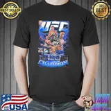 Collage champion Israel adesanya shirt