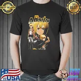 Collage design armin arlert attack on titan movie shirt.