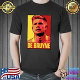 Colored graphcI de bruyne Belgium classic shirt
