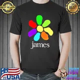 Colorful flower james rock band fresh as a daisy trending shirt
