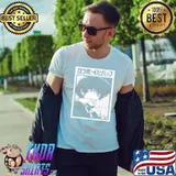 Cowboy bebop spike black and white art classic shirt