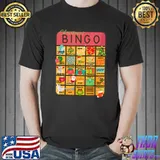 Cute Fun Colorful Christmas Bingo Snow Elf Sweater Weath T-Shirt