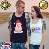 Cute penguin with red santa claus hat christmas s Tank Top