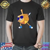 Dabbing Dreidel Hanukkah Dancing Chanukah Sunglasses T-Shirt