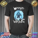 Dark panther shurI in black panther shirt