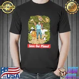 David attenborough save our planet classic shirt