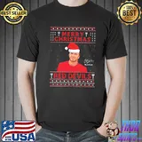 David beckham manchester united merry christmas red devils classic shirt