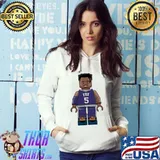 De'aaron fox 5 bricks style figure sacramento kings s Hoodie