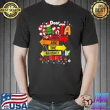 Dear Santa They Are The Naughty Ones Candy Christmas T-Shirt
