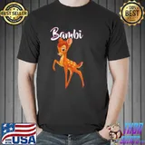 Deer cute bambI cartoon disney shirt
