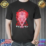 Devil geometric design chainsaw man shirt