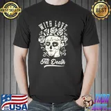 Dia de los muertos day of the dead skull women celebrate shirt