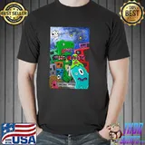 Dino kooks American with dinosaur and alien trending classic shirt