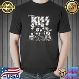 Disney design mickey mouse mix the kiss band shirt