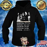 Dissent Like Ruth Speak Like Michelle Create Like Fride Justice Like Maya Soar Like Amelia Signature Shirt Hoodie