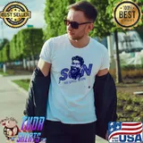 Distressed portrait fanart heung min son shirt