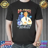 Dr faucI da realist design retro portrait shirt