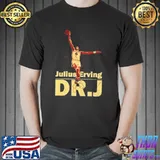 Dr j julius erving old school dunk d shirt