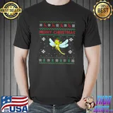 Dragonfly Wear Elf Lover Ugly Merry Christmas Sweater T-Shirt