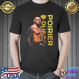Dustin poirier the diamond ufc fighter gold shirt
