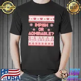 Dwight schrute impish or admirable ugly pattern classic shirt