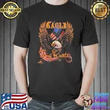 Eagle fang karate with usa flag shirt
