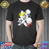 Edge runner black and white art cyberpunk edgerunners shirt