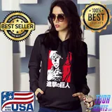 Eren white typographic design attack on titan classic s Hoodie