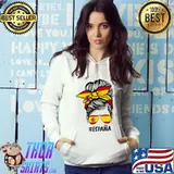 España Messy Bun Spain Flag Spanish Flag Pride Sports Fan T-Shirt Hoodie