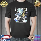 Eula animated design genshin impact shirt