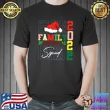 Family Christmas 2022 Matching Wear Santa Elf Squad T-Shirt