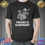Favorite SOctopus Octopuses Nap Sleeping Sleep Pajama Nightgown T-Shirt