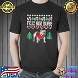 Feliz navI dawgs ugly christmas classic shirt