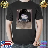Fiding beauty in negative spaces band seether classic shirt