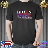 Funny Biden fetterman 2024 it's a no brainer political classic shirt