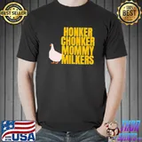 Funny big tiddy chonker goose milkies meme mommy milkers shirt