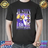 Funny gesture griddy justin jefferson4 sport shirt