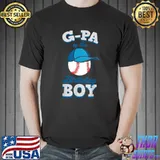 G-Pa Of The Birthday Boy Baseball Theme Family Bday Party T-Shirt