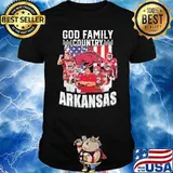 God Family Country Arkansas shirt