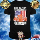 God Family Country Clemson Shirt