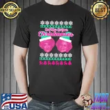 Golden girls bea merry and white christmas icons classic shirt