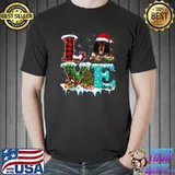 Gordon Setter Christmas Tree Light Pajama Dog Xmas T-Shirt