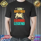 Grunge son brother gaming legend shirt