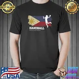 Handball Player Philippines Flag Sports Womens Handball T-Shirt