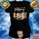 Happy Thanksgiving Dinner Shirt Ladies tee