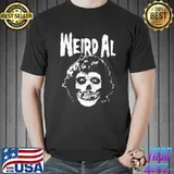 Horror weird al meets the misfits bnw shirt