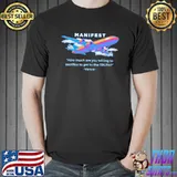 How much are you willing to sacrifice to get the truth manifest vance quote shirt