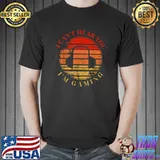 I can't hear you i'm gaming video game vintage sunset T-Shirt